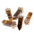 Mayoristas china druzy cuarzo cristal piedra natural collar colgante, China joyas proveedor